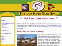 Five Lazy Heart Boer Goats